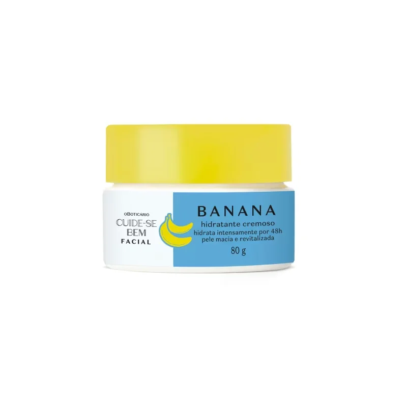 Hidratante Cremoso Facial Cuide-se Bem Feira Banana 80g
