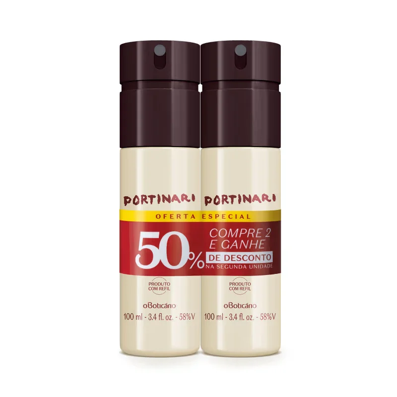 Kit Body Spray Desodorante Boticollection Portinari (2 itens)