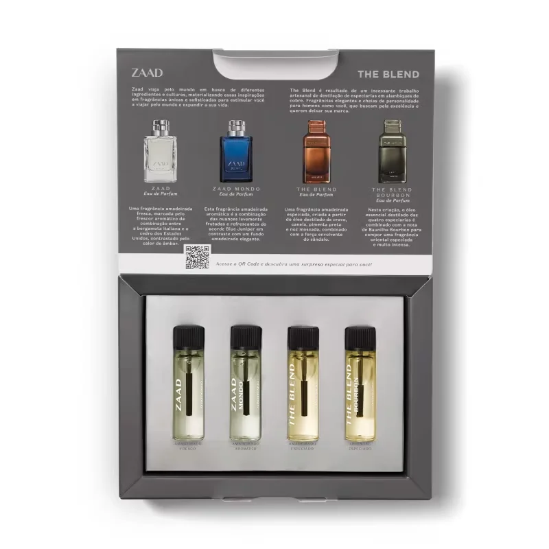 Kit Miniatura Perfumaria Masculina (4 itens)