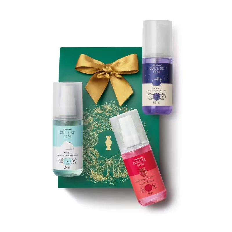 Kit Presente Cuide-Se Bem Mini Splashes (3 itens)