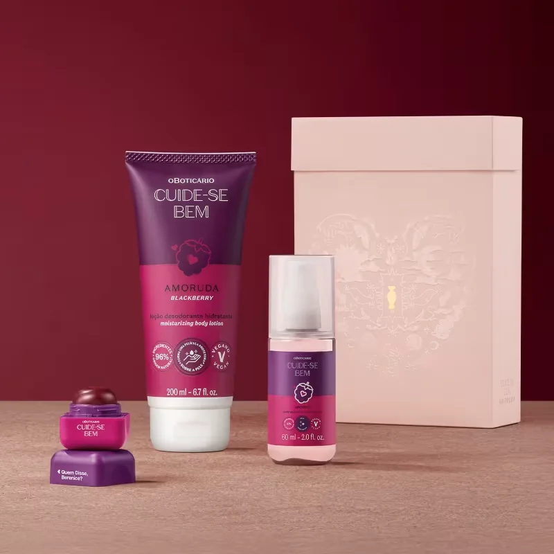 Kit Presente Cuide-se Bem Amoruda (3 itens)