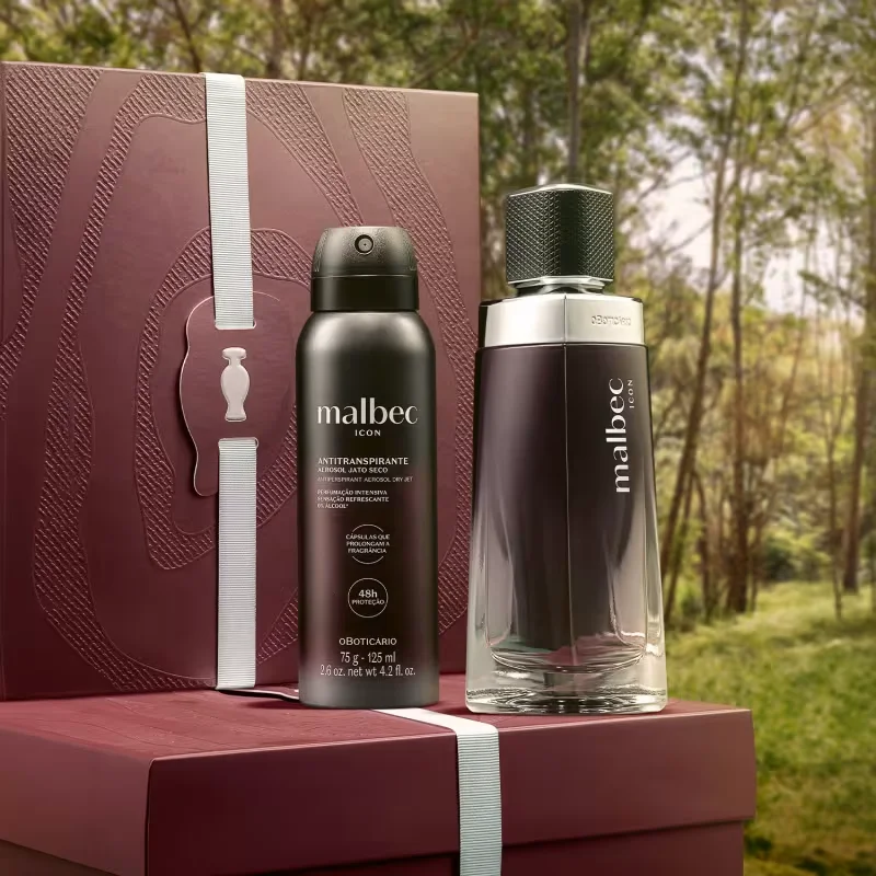 Kit Presente Dia Dos Pais Malbec Icon (2 itens)