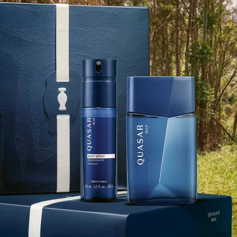 Kit Presente Dia Dos Pais Quasar Blue (2 itens)
