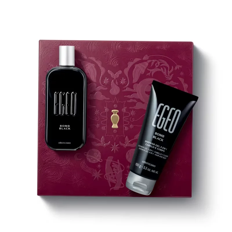 Kit Presente Egeo Bomb Black (2 itens)