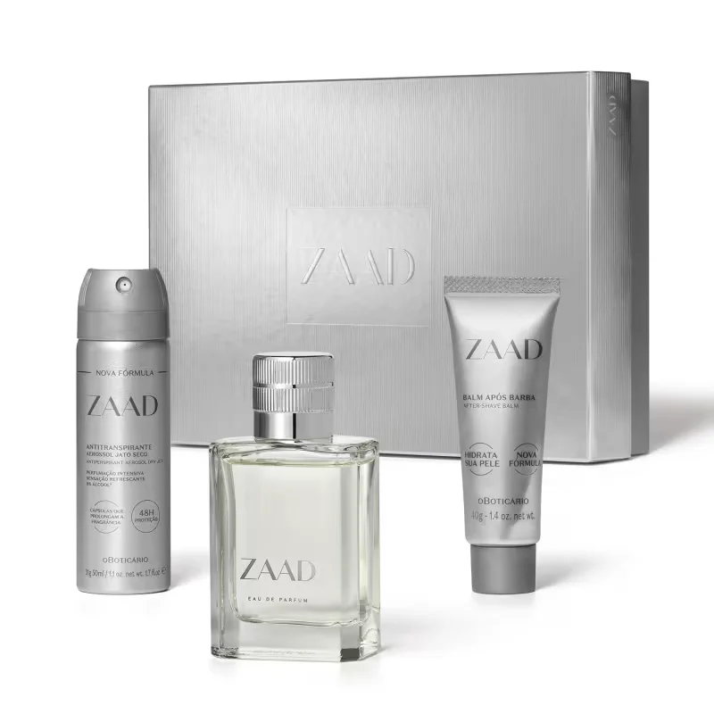 Kit Presente Especial Zaad (3 itens)