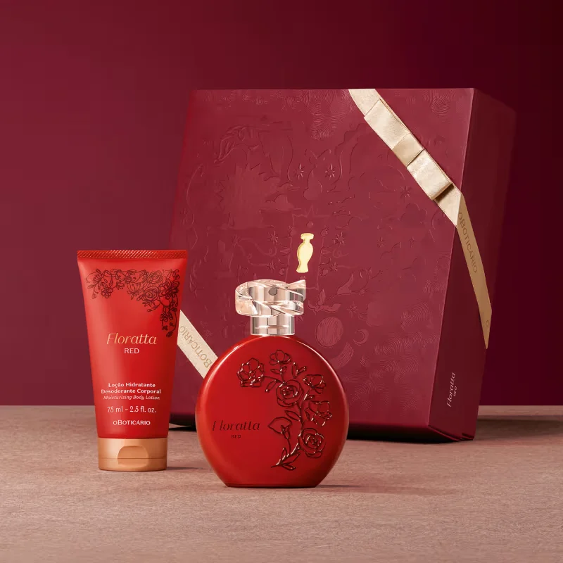 Kit Presente Floratta Red (2 itens)