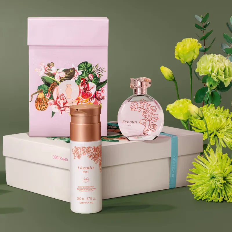 Kit Presente Floratta Rosé (2 itens)