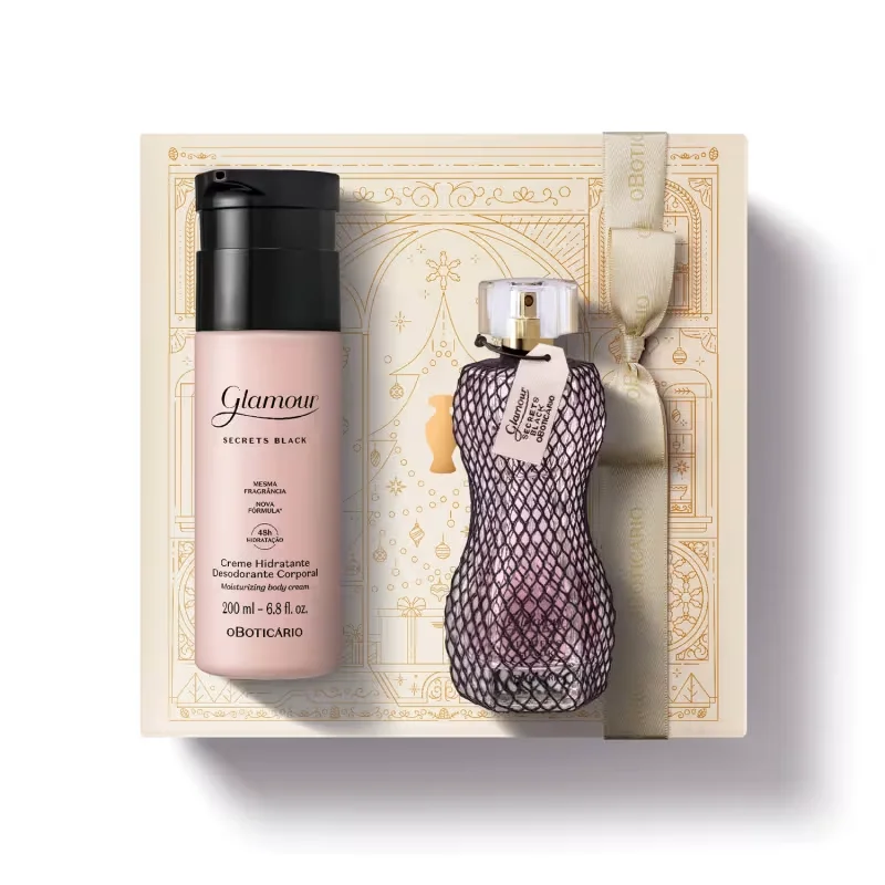 Kit Presente Glamour Secrets Black (2 itens)