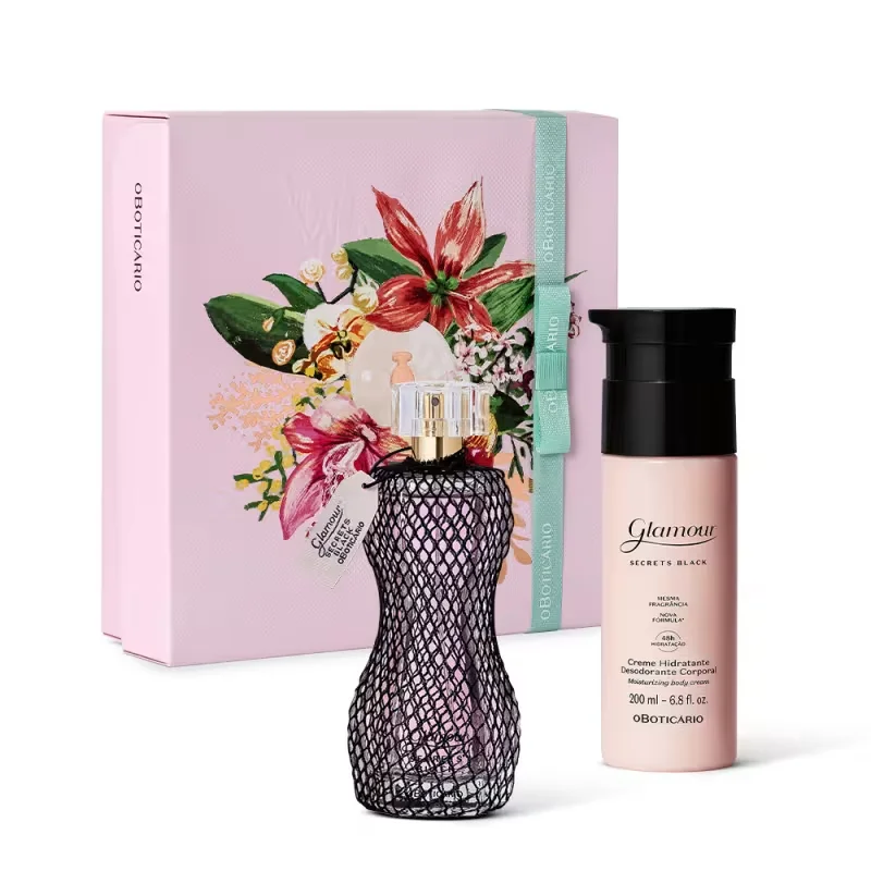 Kit Presente Glamour Secrets Black (2 itens)