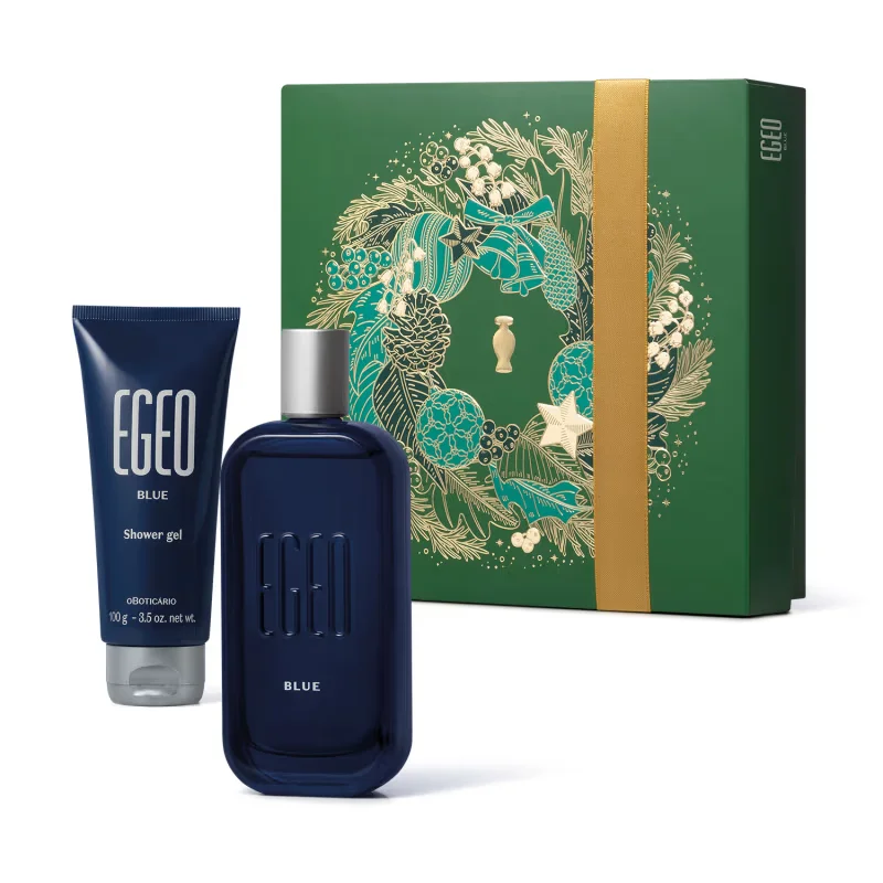 Kit Presente Natal Egeo Blue (2 itens)