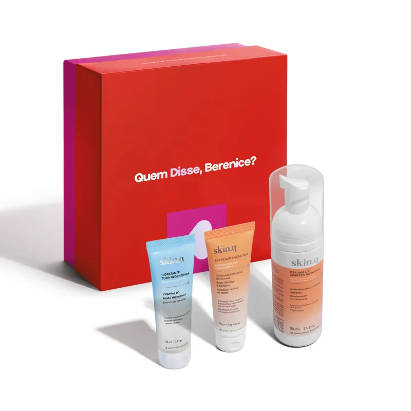 Kit Quem Disse, Berenice? Skin.Q Presente (4 Produtos)