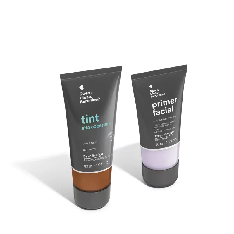 Kit Quem Disse, Berenice? Tint Alta Cobertura Cor 292O + Primer Facial (2 Produtos)