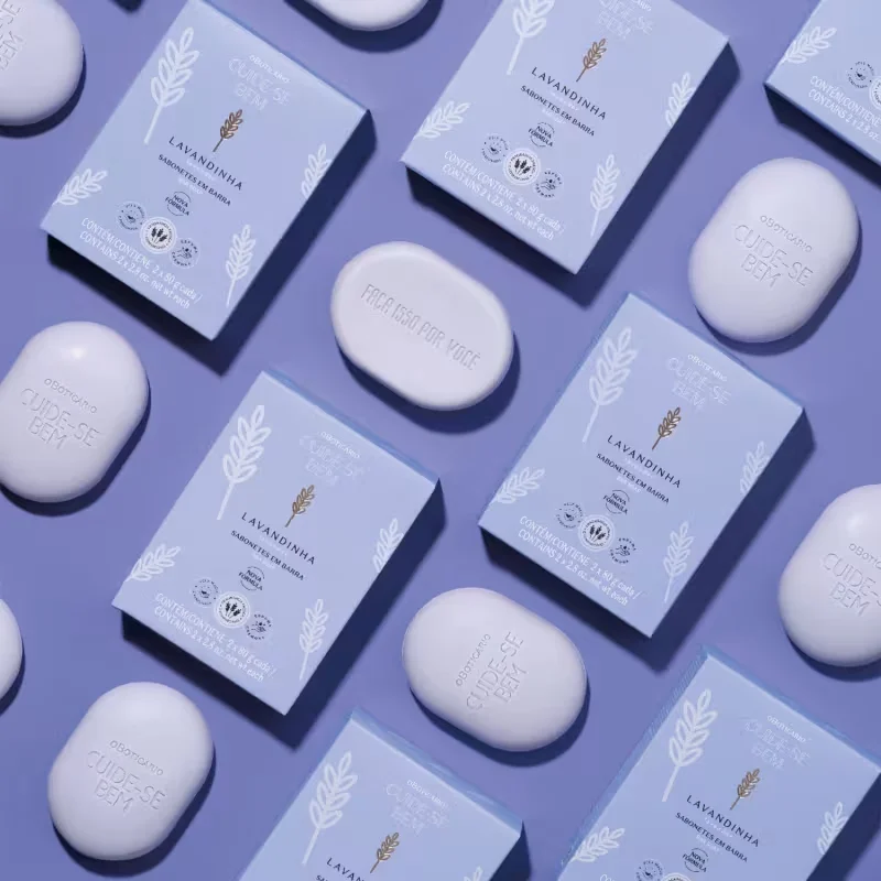 Kit Sabonetes em Barra Cuide-se Bem Lavandinha 2x80g