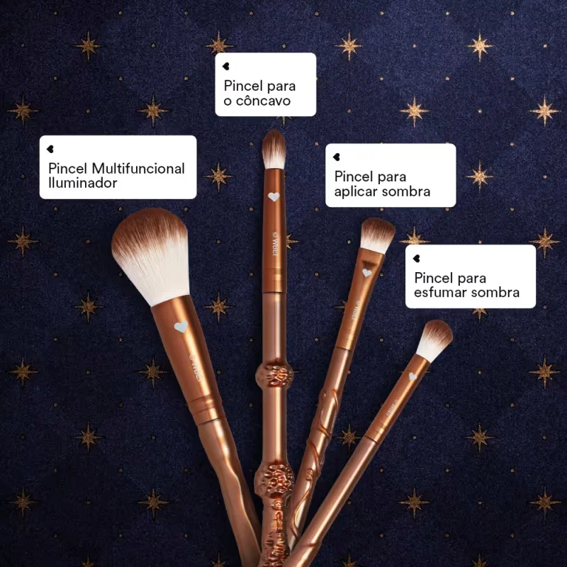Kit de Pincéis Para Maquiahem Quem Disse, Berenice? Harry Potter