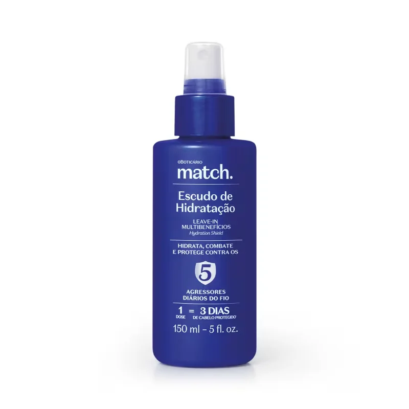 Leave-In Multibenefícios Match. Escudo De Hidratação 100ml