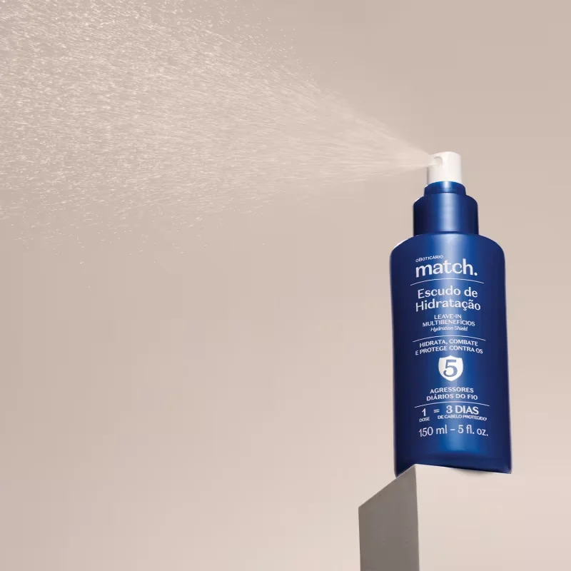 Leave-In Multibenefícios Match. Escudo De Hidratação 100ml