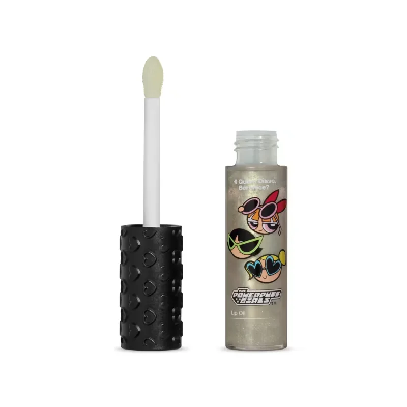 Lip Oil Translúcido É O Meu Jeito Skin. q QDB As Meninas Super Poderosas 9,5ml