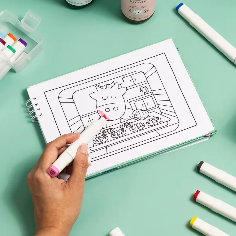 Livro de Colorir Cuide-se Bem Boti Splash