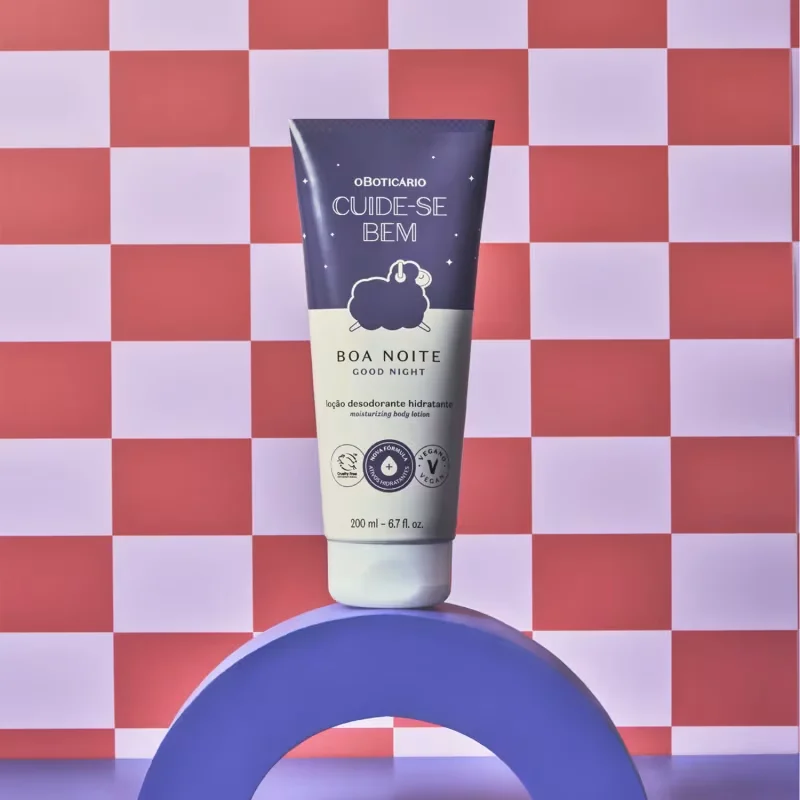 Loção Desodorante Hidratante Corporal Cuide-se Bem Boa Noite 200ml