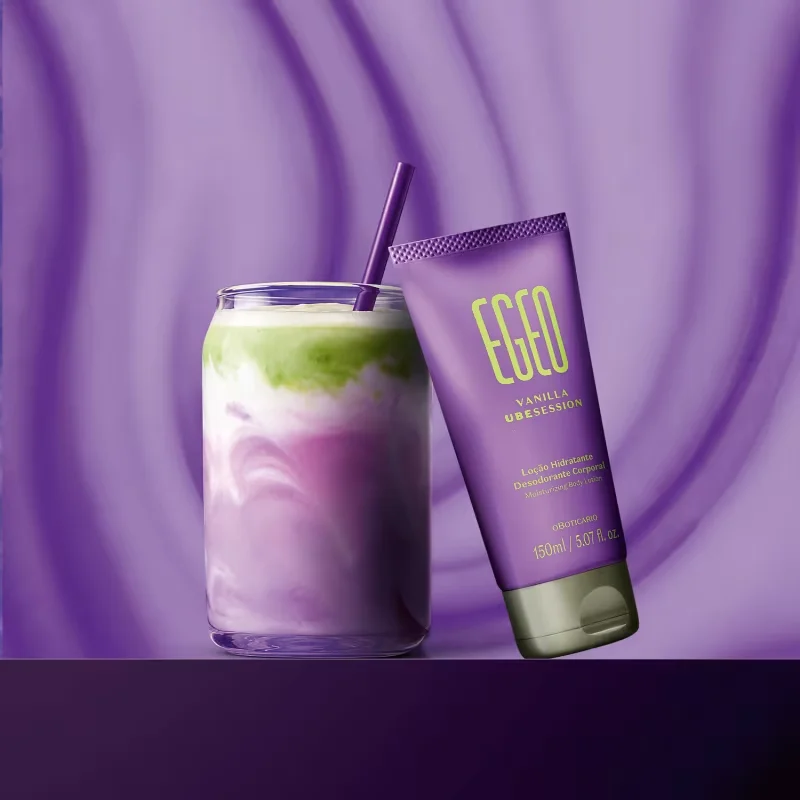 Loção Desodorante Hidratante Corporal Egeo Vanilla Ubesession 150ml