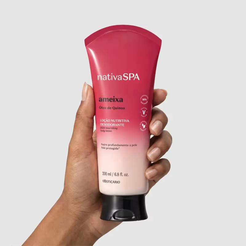 Loção Hidratante Corporal Desodorante Nativa SPA Ameixa 200ml