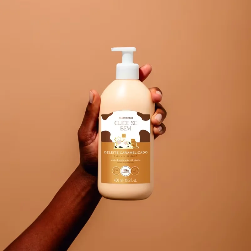 Loção Hidratante Desodorante Corporal Cuide-Se Bem Deleite Caramelizado 400ml