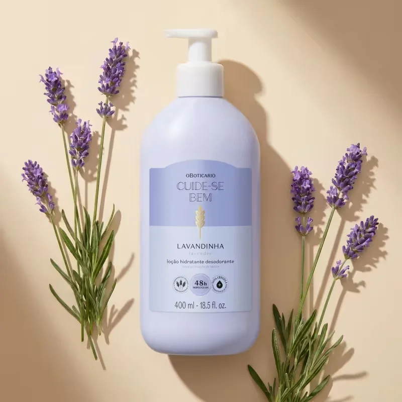 Loção Hidratante Desodorante Corporal Cuide-se Bem Lavandinha 400ml