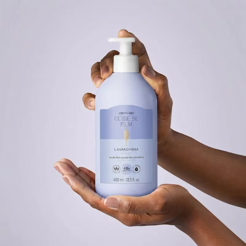 Loção Hidratante Desodorante Corporal Cuide-se Bem Lavandinha 400ml