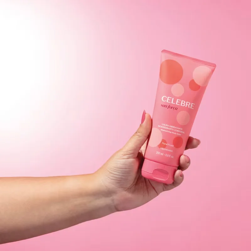 Loção Hidratante Desodorante Corporal Feminina Celebre Sua Força 200ml