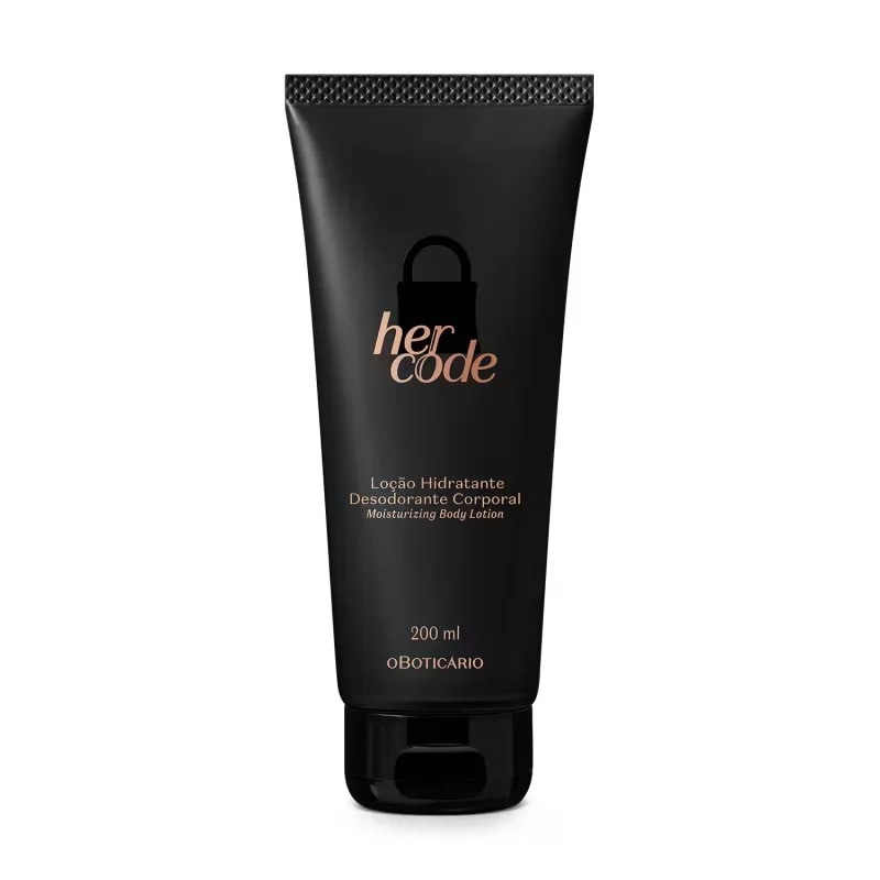 Loção Hidratante Desodorante Corporal Her Code 200ml