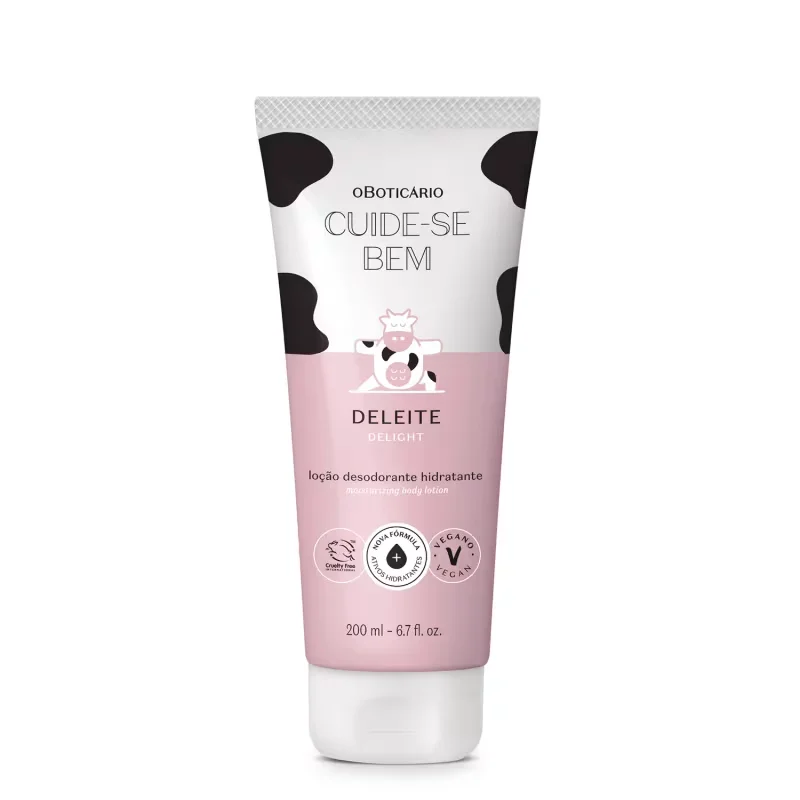 Loção Hidratante Desodorante Cuide-se Bem Deleite 200ml