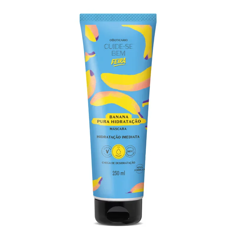 Máscara Capilar Cuide-se Bem Feira Banana 250ml