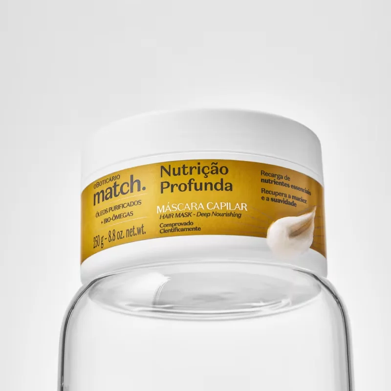 Máscara Capilar Nutrição Profunda 250g