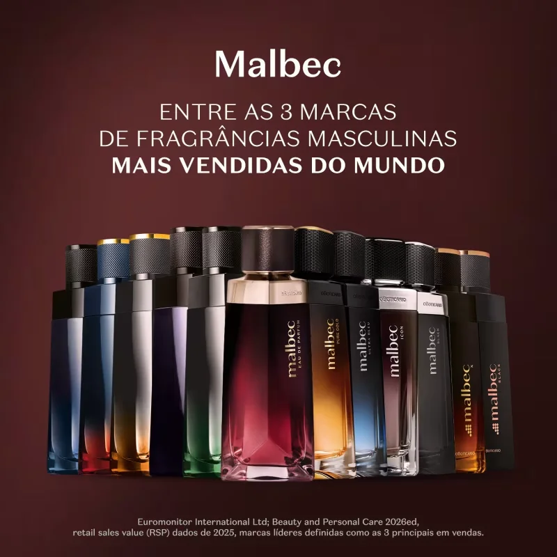 Malbec Vert Desodorante Colônia 100ml
