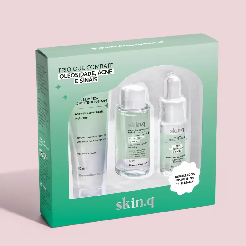 Mini Kit Combate Oleosidade Quem Disse, Berenice? (3 itens)