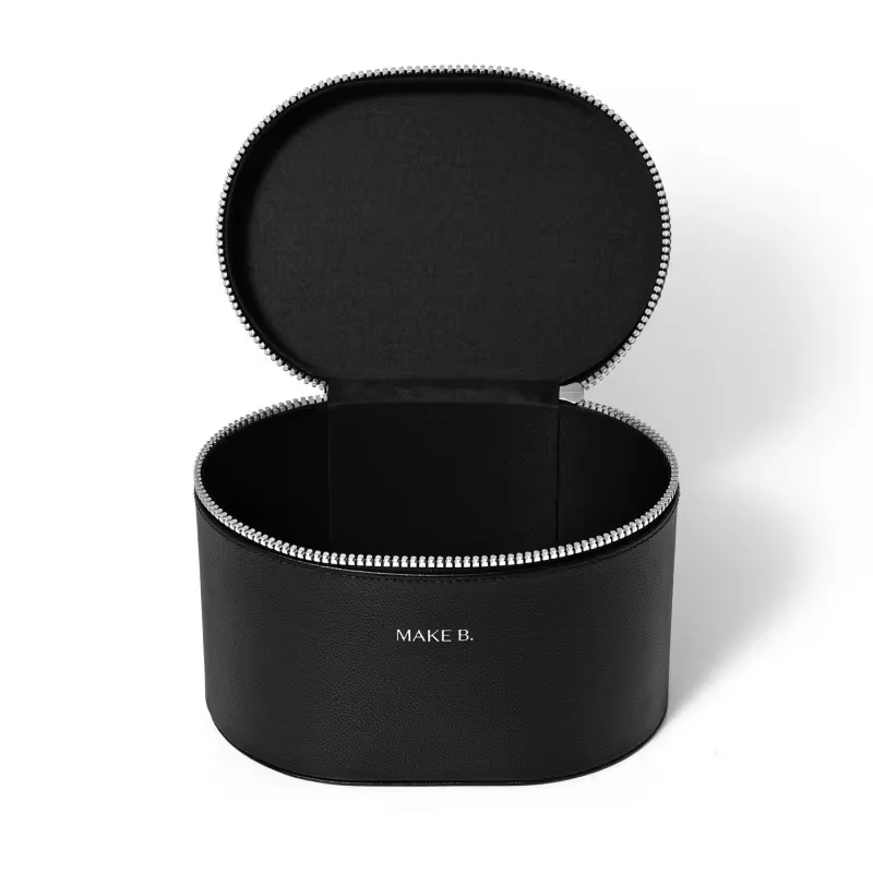Nécessaire Preto com Alça Make B. All Set