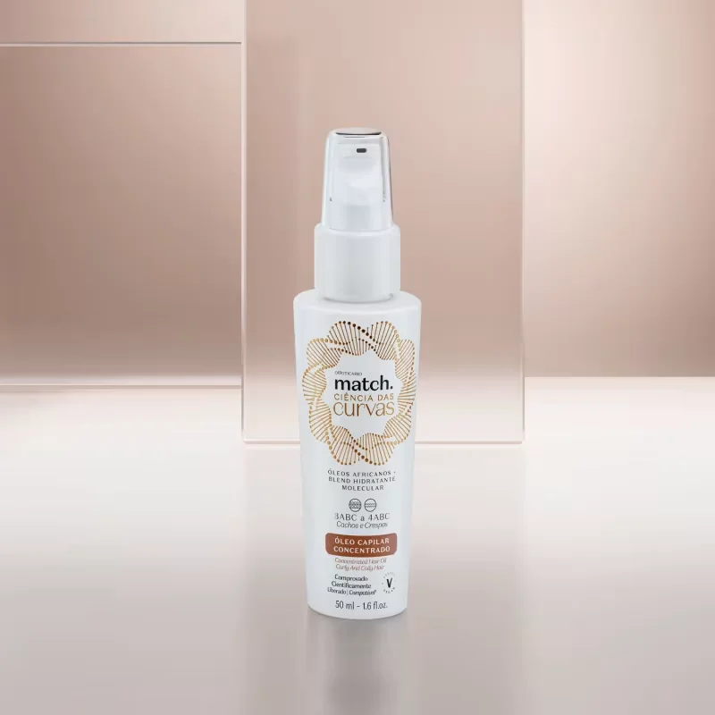 Óleo Capilar Concentrado Match Ciência das Curvas 50ml