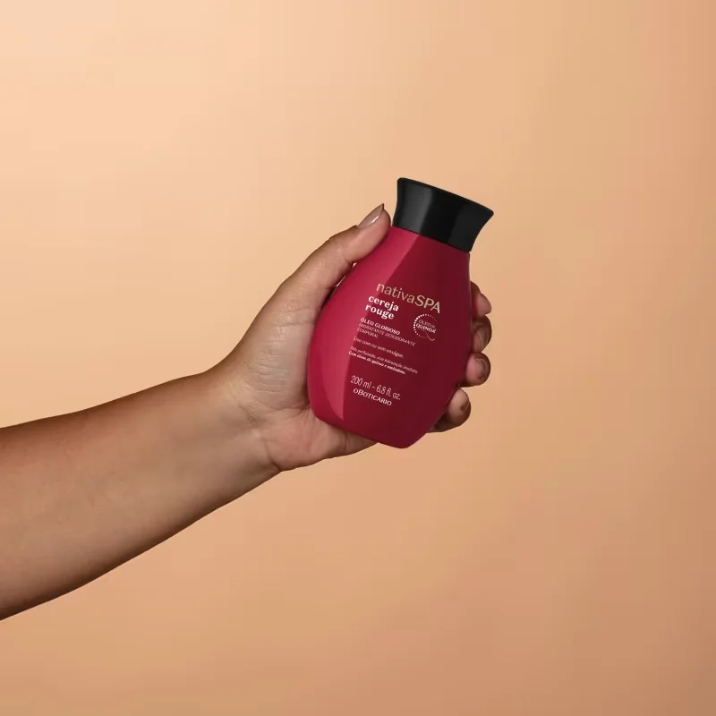 Óleo Glorioso Hidratante Desodorante Corporal Nativa Spa Cereja Rouge 200ml