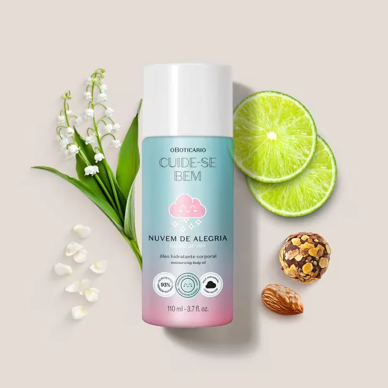 Óleo Hidratante Corporal Cuide-se Bem Nuvem de Alegria 110ml