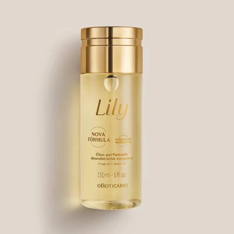 Óleo Perfumado Desodorante Corporal Lily 150ml