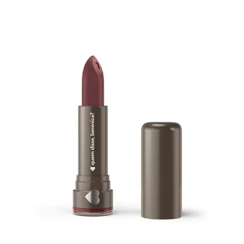 Quem Disse, Berenice? Alta Pigmentação Bordô Castanhito - Batom Matte 3,8g