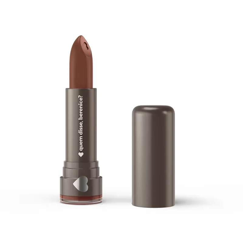 Quem Disse, Berenice? Alta Pigmentação Marrom - Batom Matte 3,8g