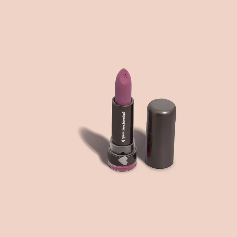 Quem Disse, Berenice? Alta Pigmentação Rosa Rosácia - Batom Matte 3,8g