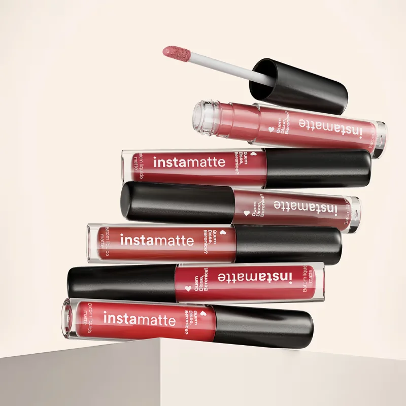 Quem Disse, Berenice? Instamatte Rosa Azaleiali - Batom Líquido 4ml