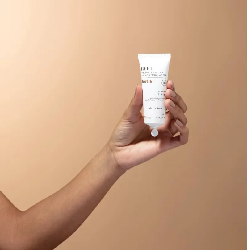 Refil Gel Creme Facial Firmador Ácido Hialurônico Botik 40g