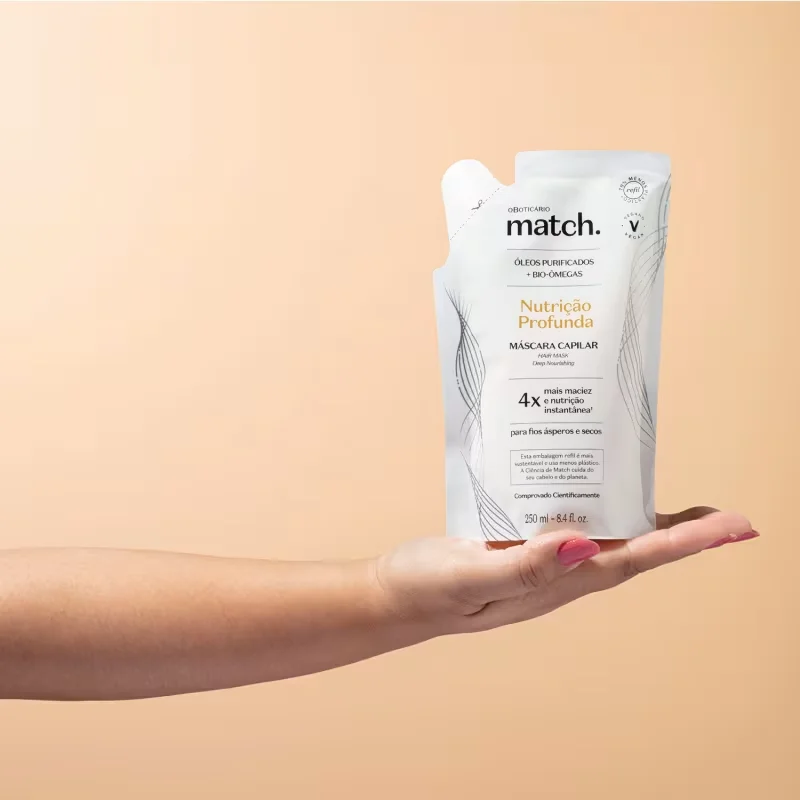 Refil Máscara Capilar Nutrição Profunda 250ml
