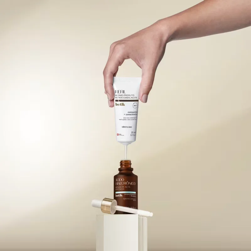 Refil Sérum de Alta Potência Ácido Hialurônico Botik 30ml