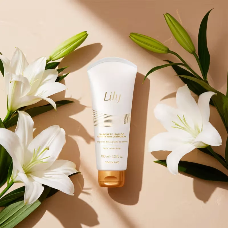 Sabonete Líquido Corporal Acetinado Lily 100ml