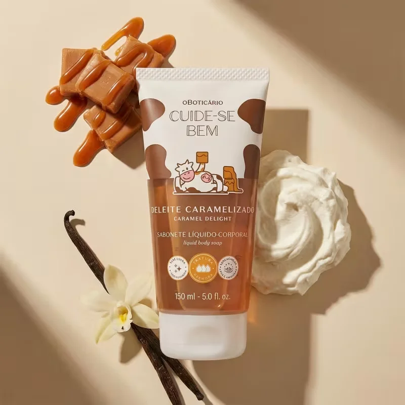 Sabonete Líquido Corporal Cuide-se Bem Deleite Caramelizado 150ml