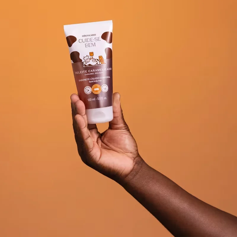 Sabonete Líquido Corporal Cuide-se Bem Deleite Caramelizado 150ml